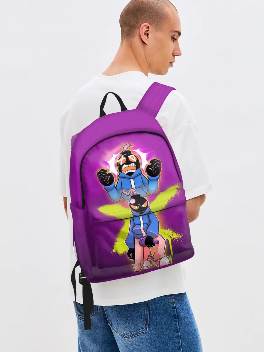 Рюкзак джинсовый / whitty граффити