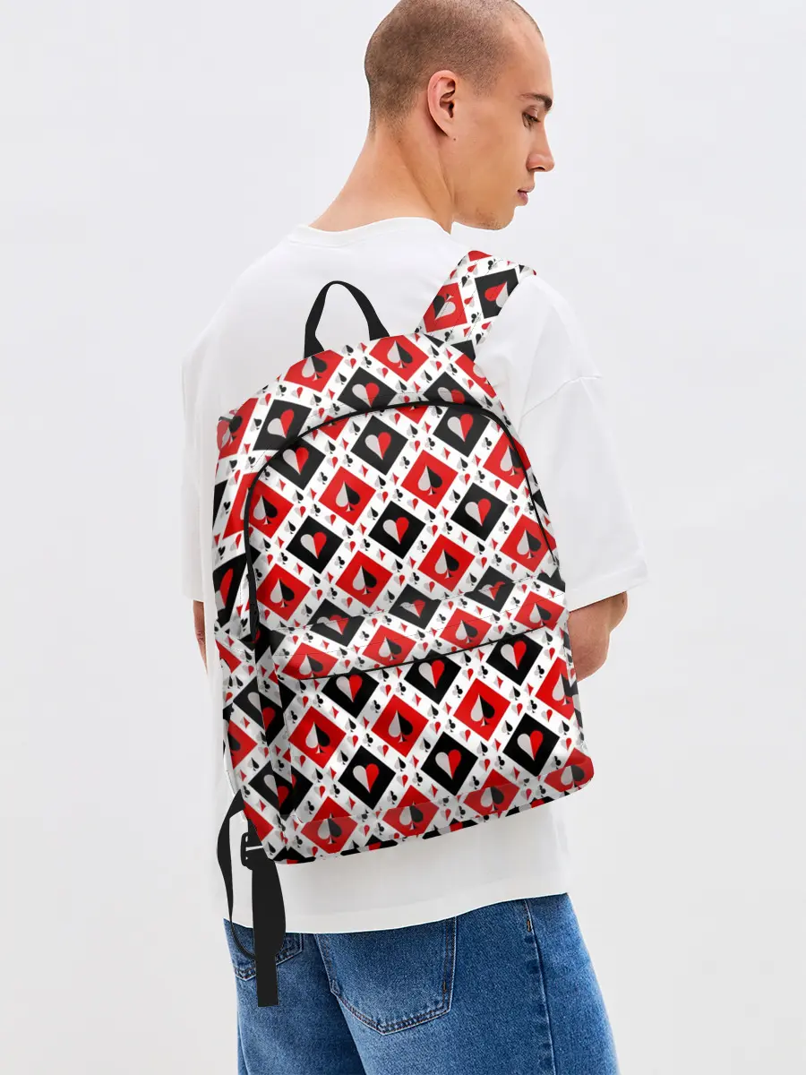 Рюкзак джинсовый / Карточный Катала