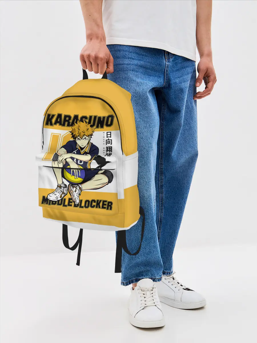 Рюкзак джинсовый / Хината Шоё | Haikyuu!!