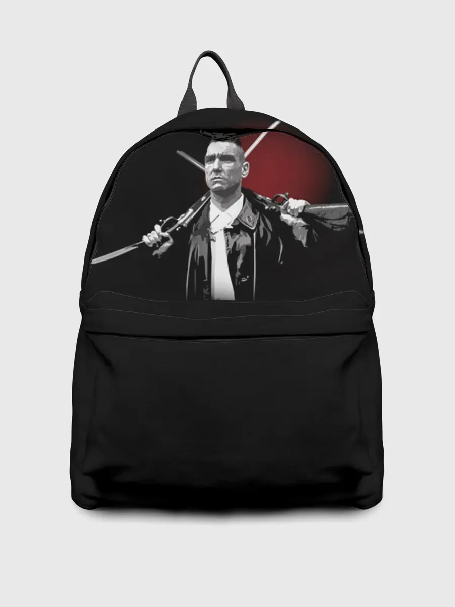 Рюкзак джинсовый / Карты Деньги Два Ствола Крис