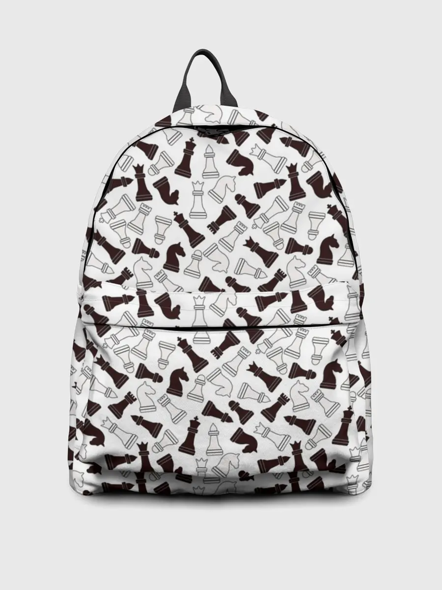 Рюкзак джинсовый / Шахматные Фигуры