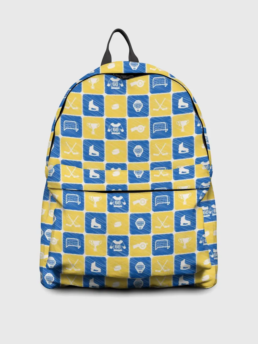 Рюкзак джинсовый / Хоккей