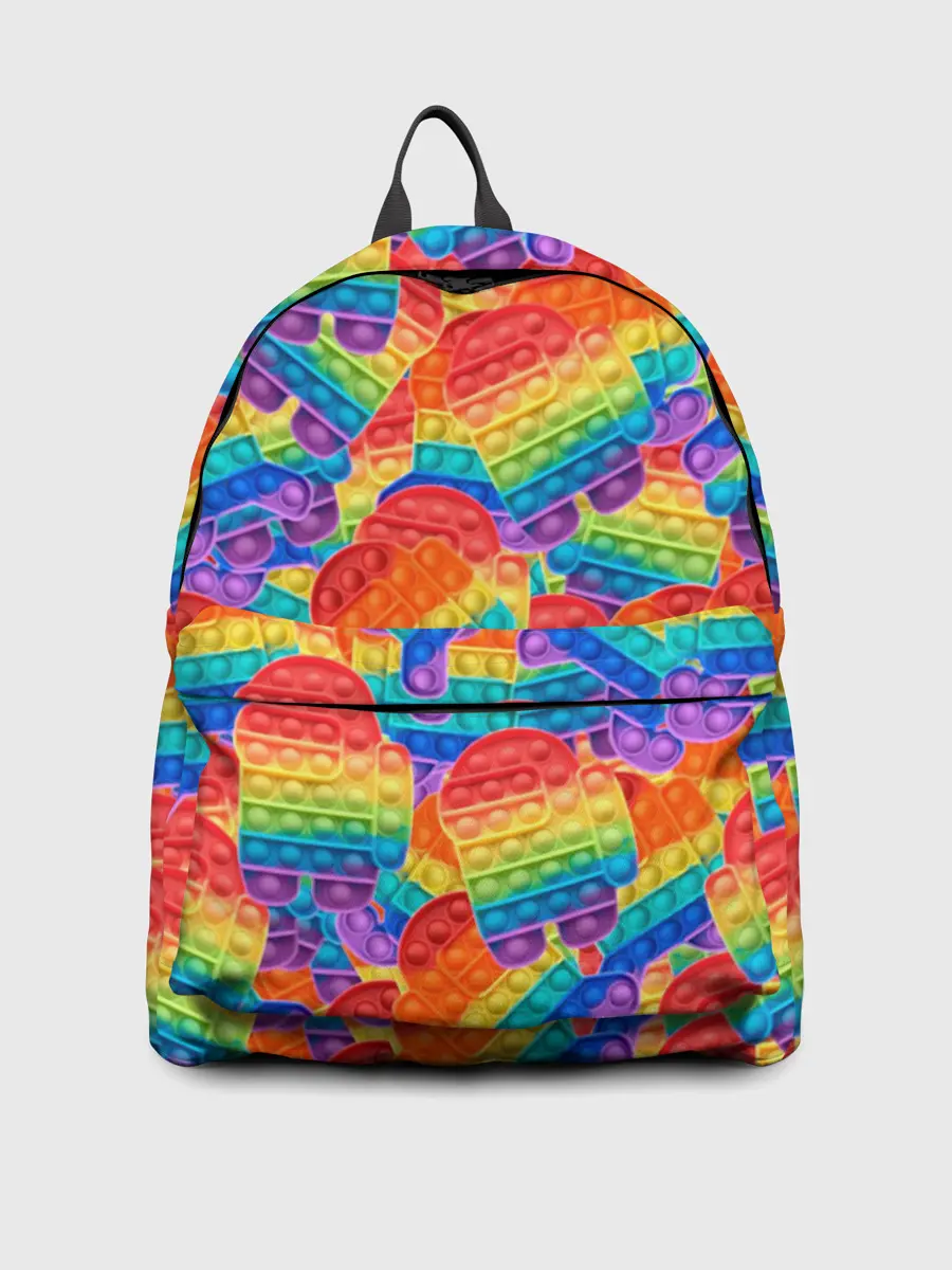 Рюкзак джинсовый / Pop it Among Us