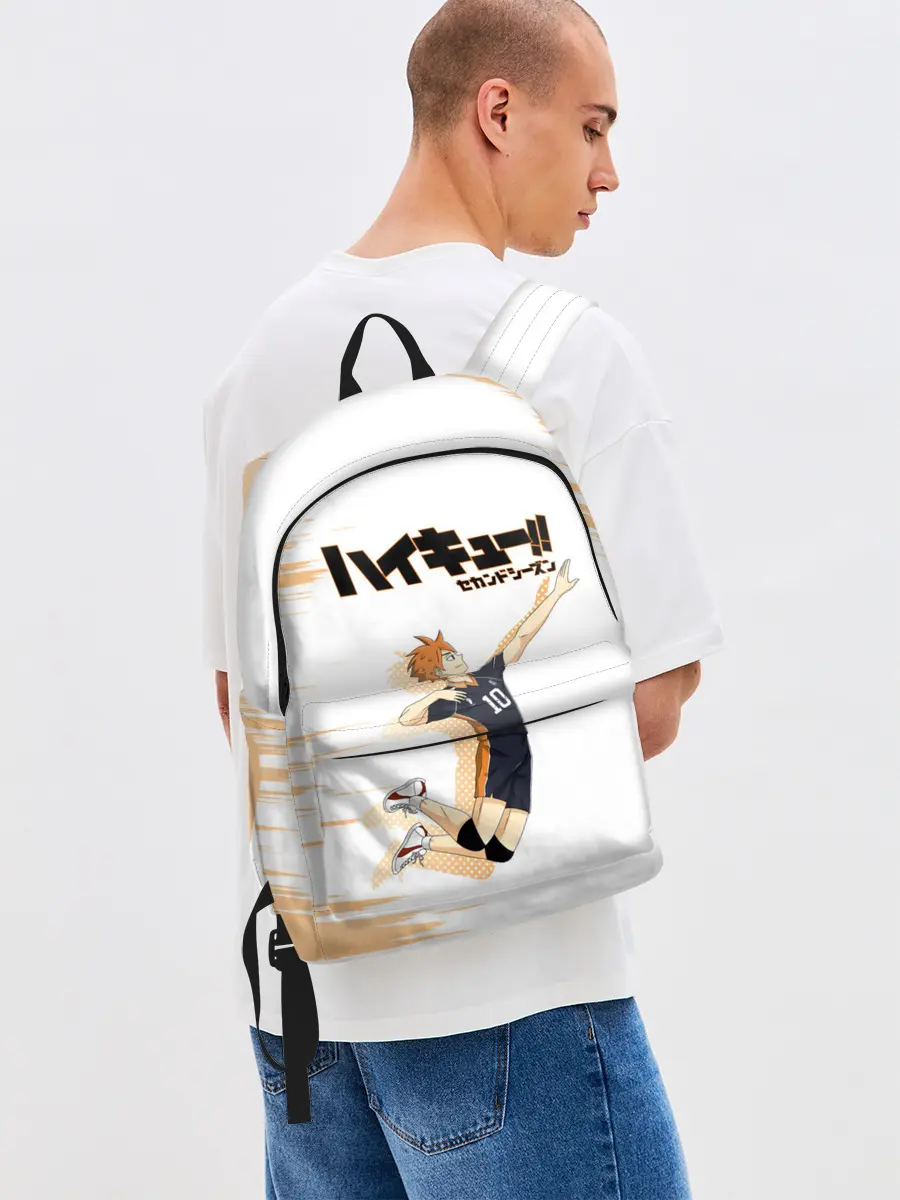 Рюкзак джинсовый / Шоё Хината | Haikyuu!!