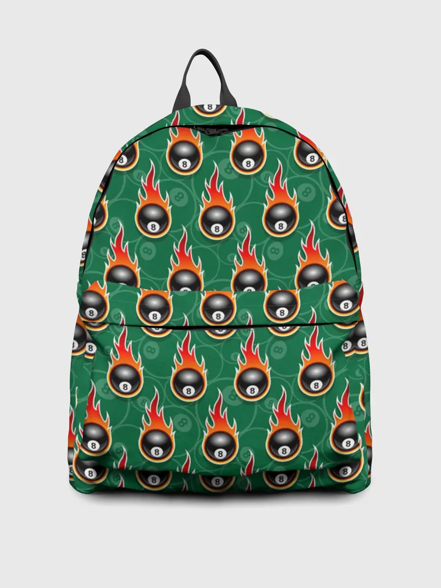 Рюкзак джинсовый / бильярд-восьмёрка