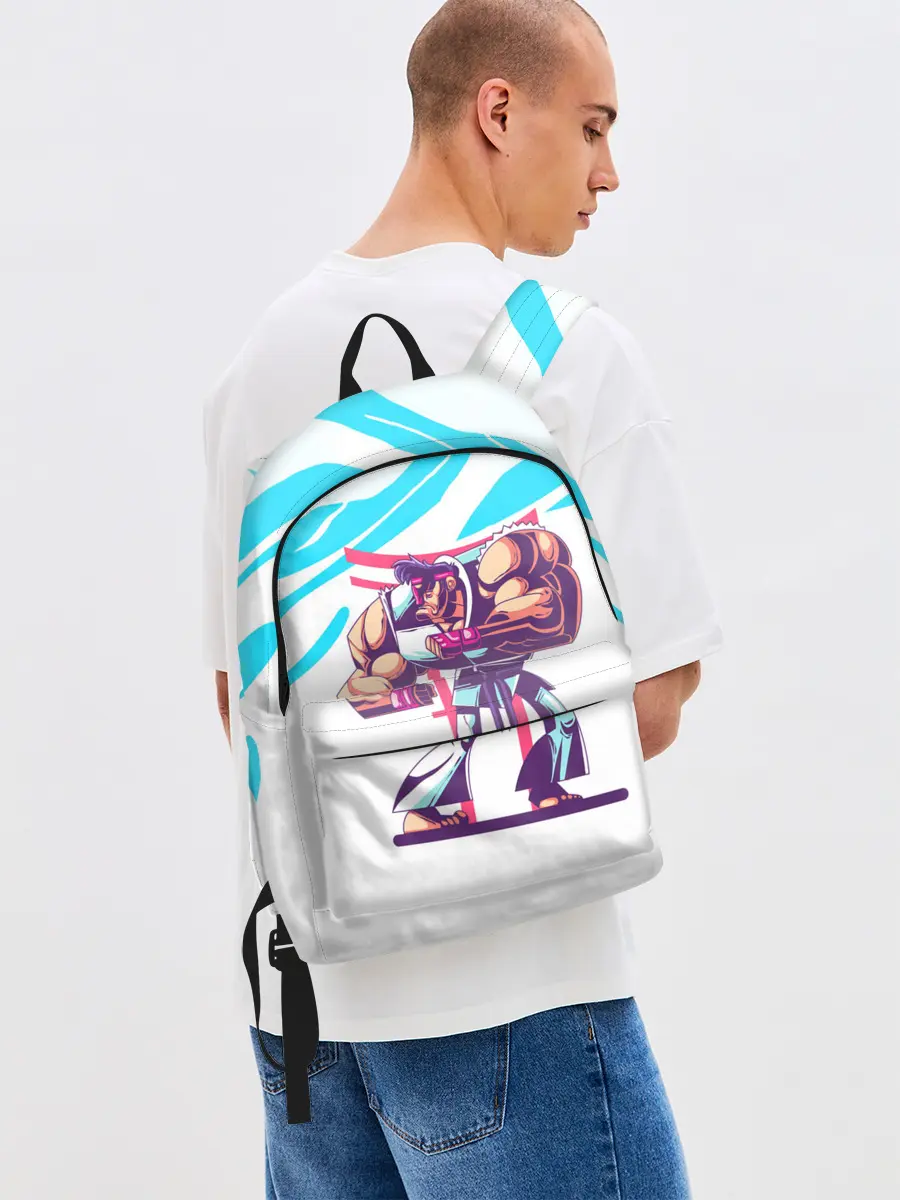 Рюкзак джинсовый / Опасный Рю