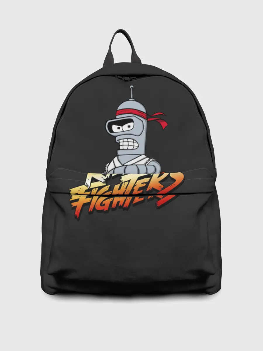 Рюкзак джинсовый / Боец Бендер