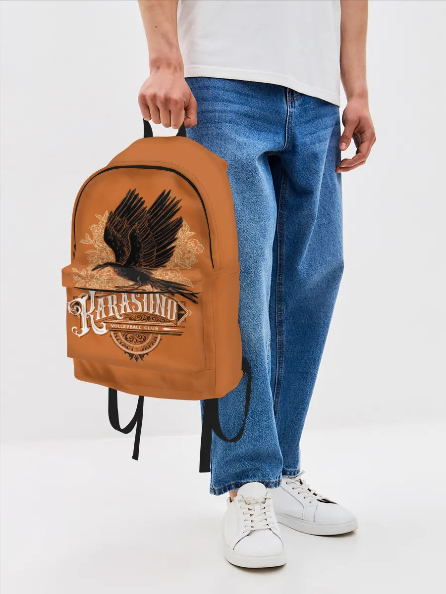 Рюкзак джинсовый / Средняя Карасуно | Haikyuu!!