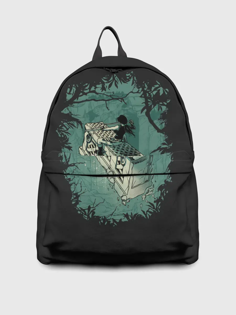 Рюкзак джинсовый / Верхом на гробнице