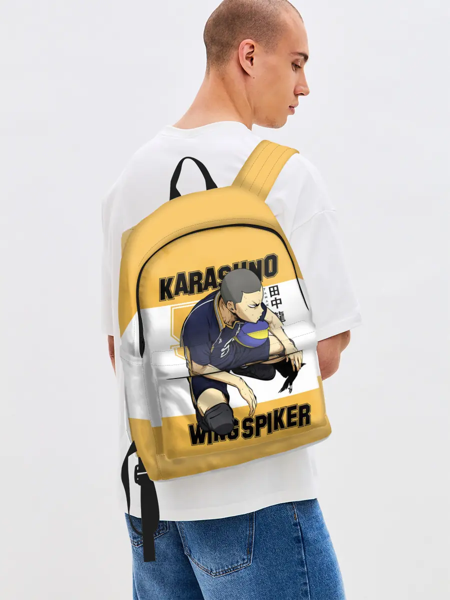 Рюкзак джинсовый / Рюноске Танака | Haikyuu!!