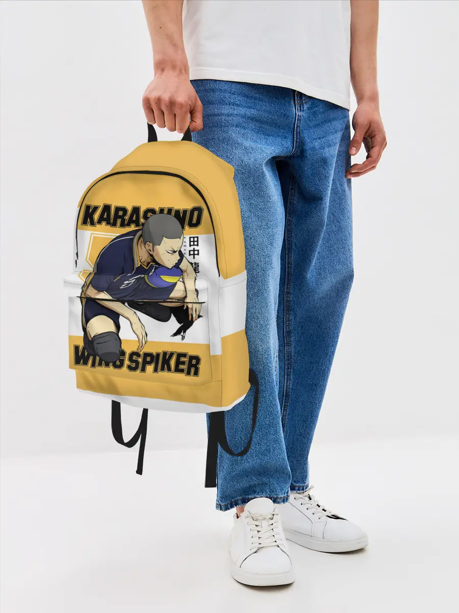 Рюкзак джинсовый / Рюноске Танака | Haikyuu!!