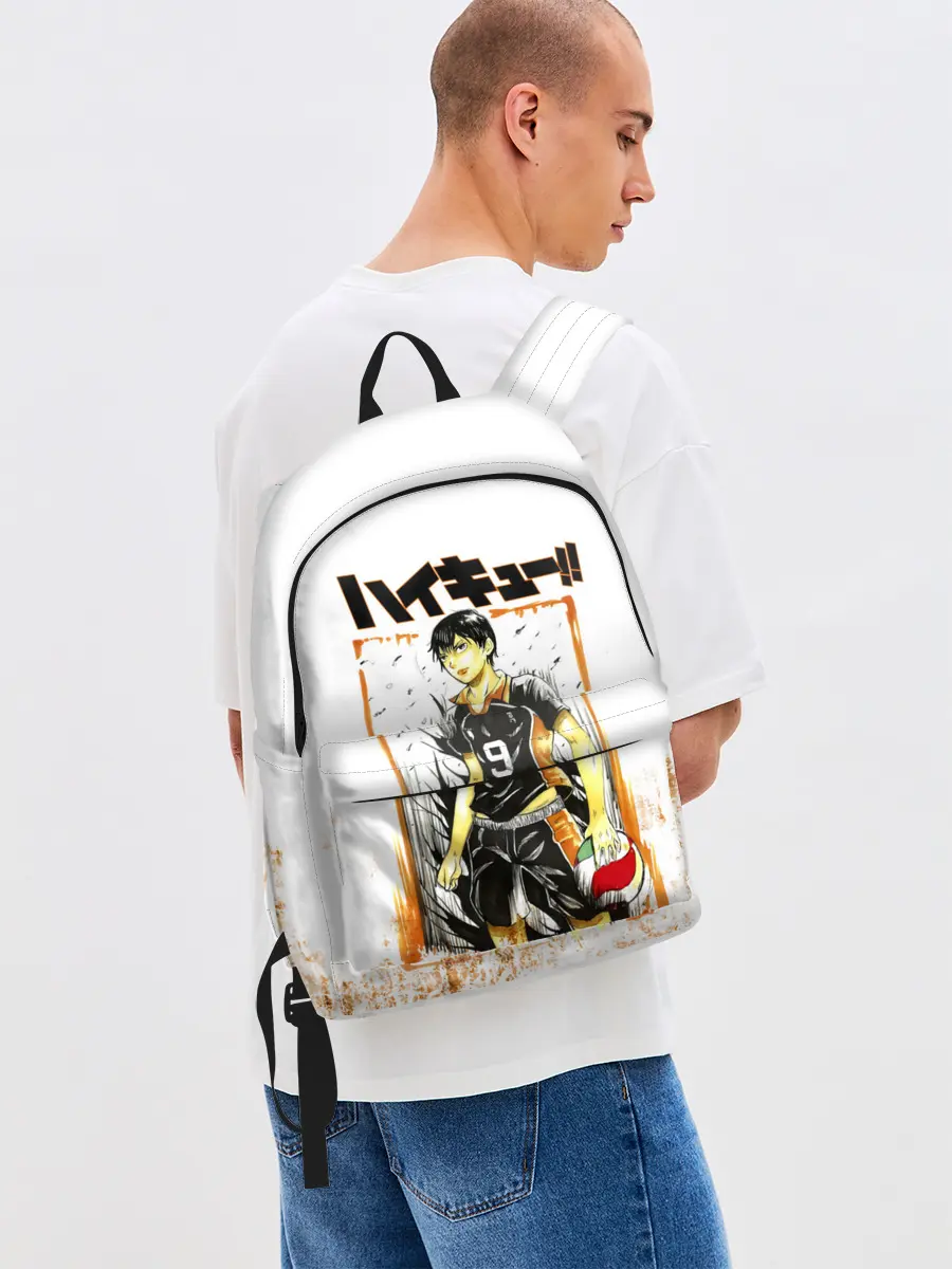 Рюкзак джинсовый / Тобио Кагеяма | Haikyuu!!