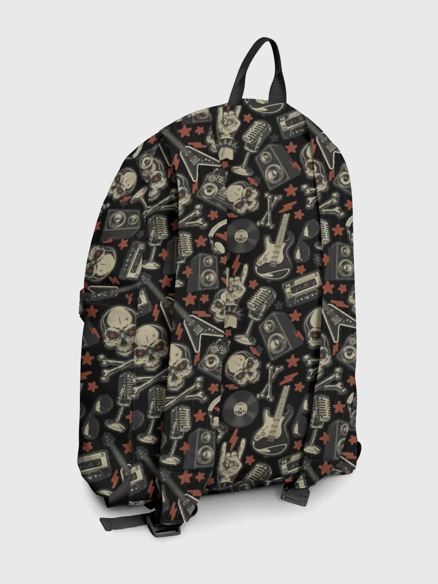 Рюкзак джинсовый / Scull_pattern_rock