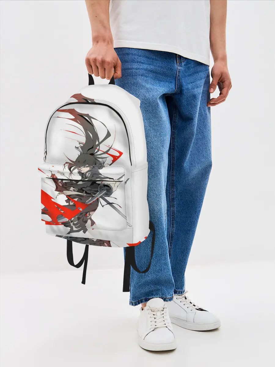 Рюкзак джинсовый / ХЯККИМАРУ И ДЕМОНЫ | ДОРОРО
