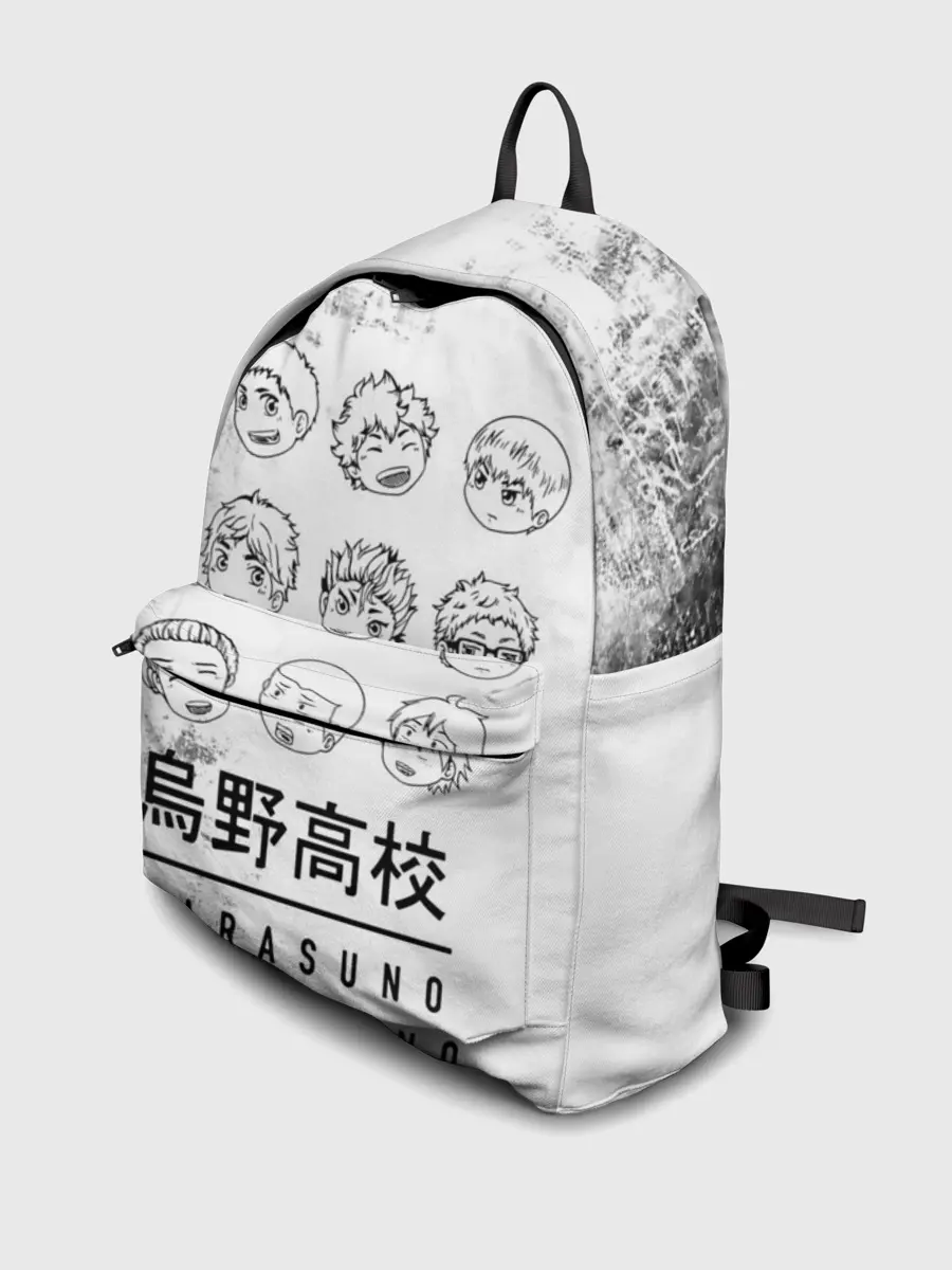 Рюкзак джинсовый / Команда школы Карасуно | Haiky