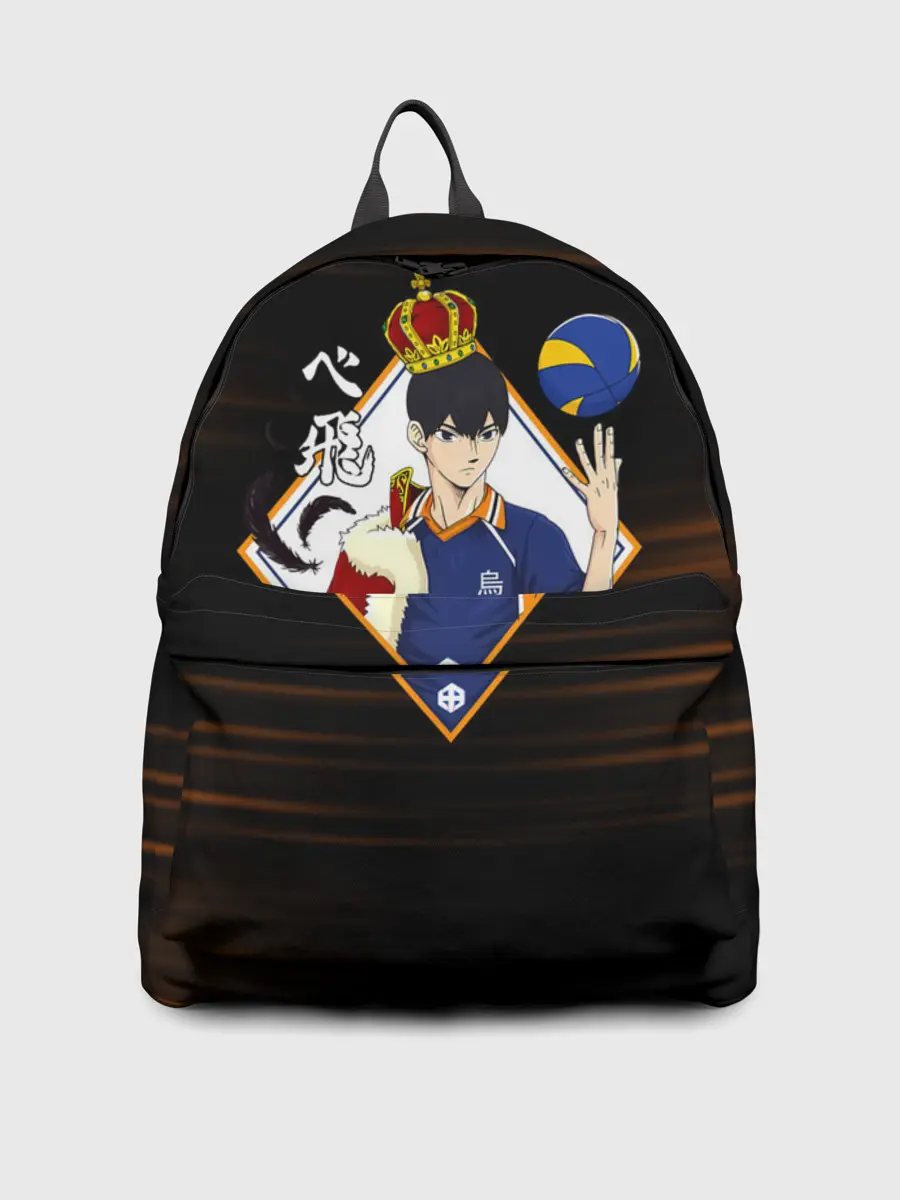 Рюкзак джинсовый / Тобио Кагеяма король Haikyuu!!