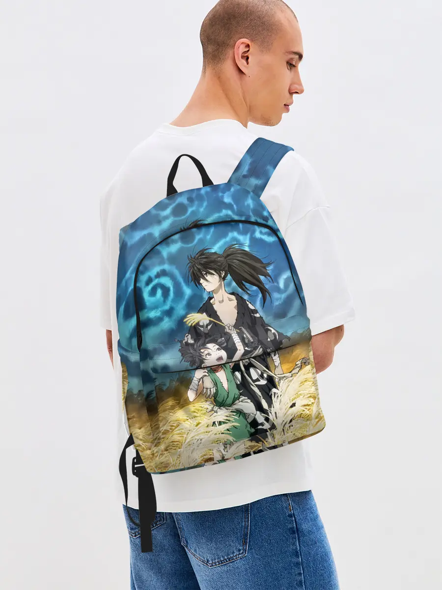 Рюкзак джинсовый / Хяккимару с Дороро | DORORO