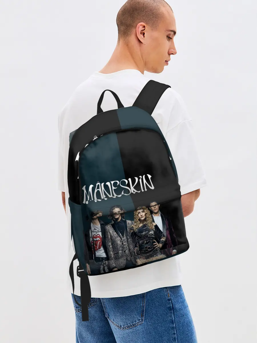 Рюкзак джинсовый / Maneskin. New heroes