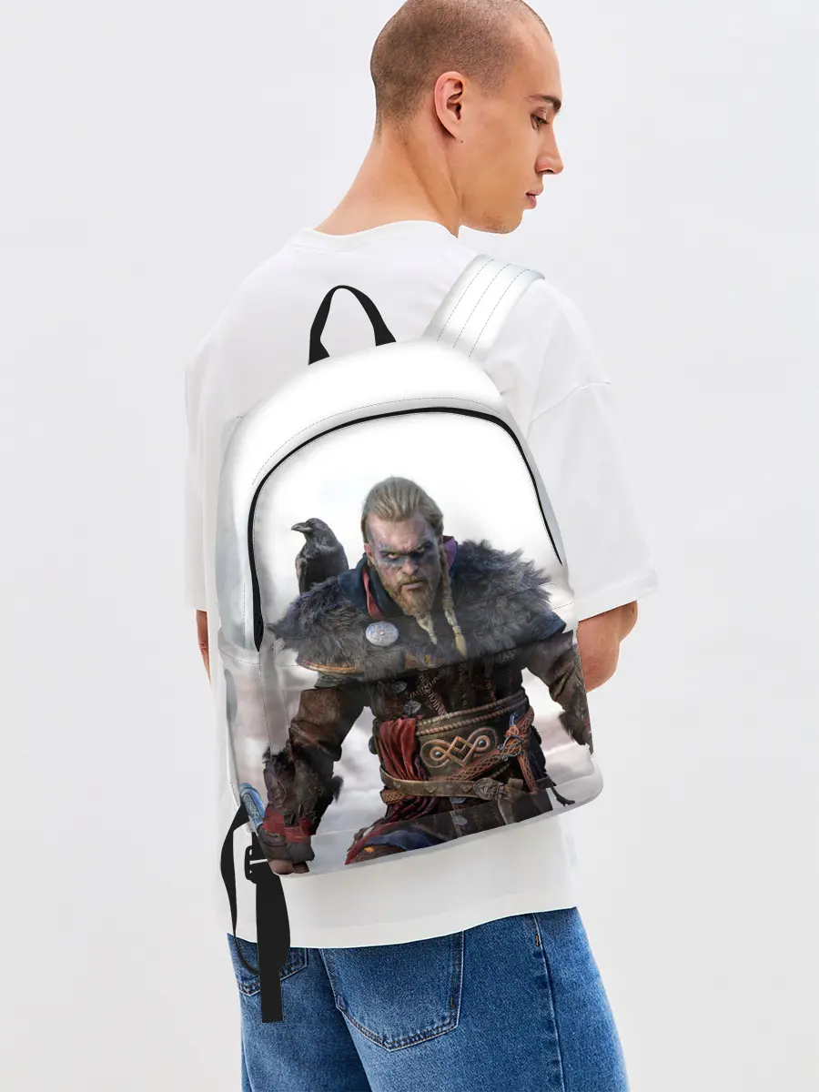 Рюкзак джинсовый / Викинг из Вальгаллы