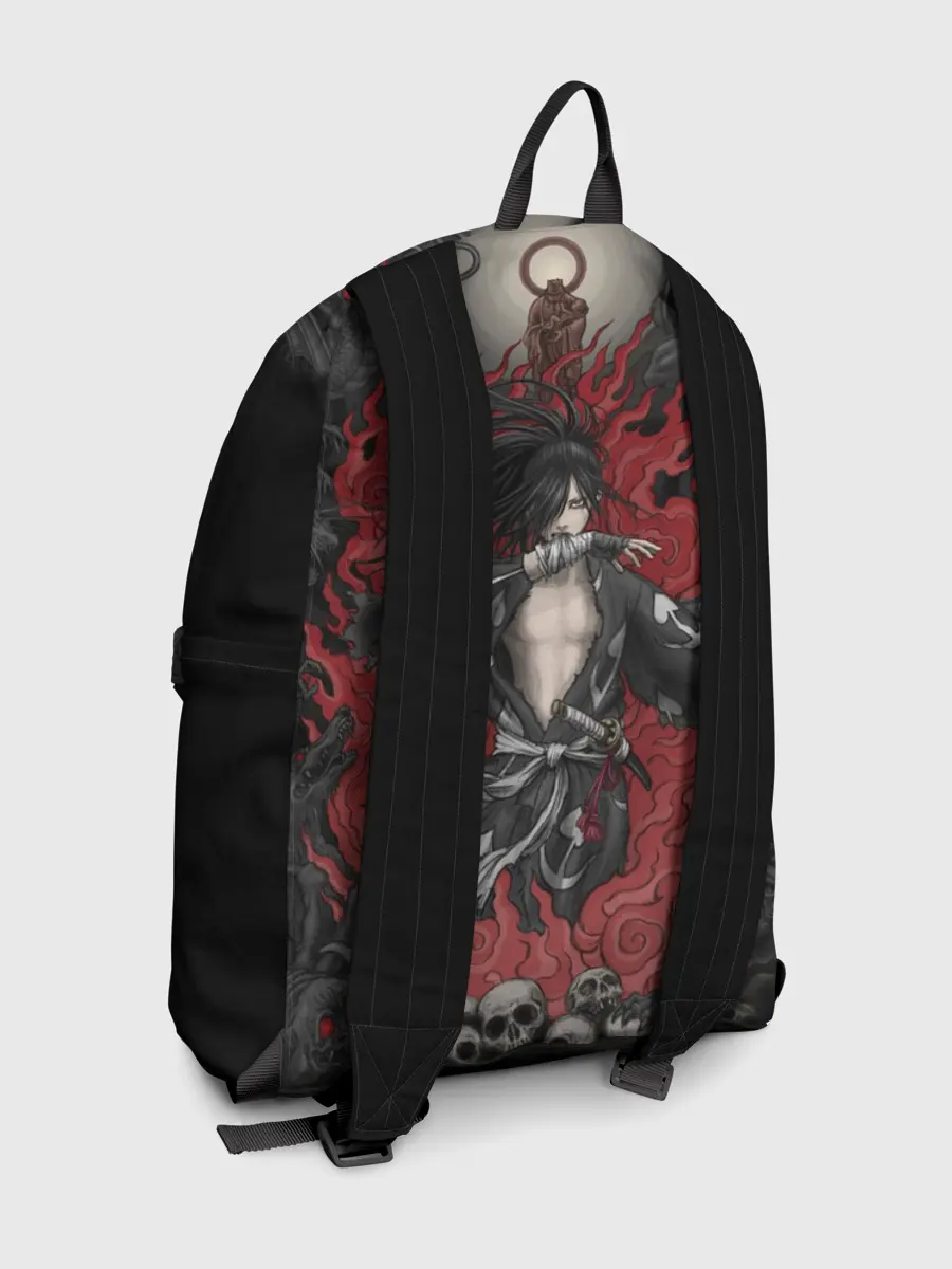 Рюкзак джинсовый / ХЯККИМАРУ В ОГНЕ | ДОРОРО