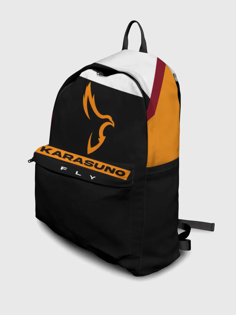 Рюкзак джинсовый / Старшая школа Карасуно Haikyu!!