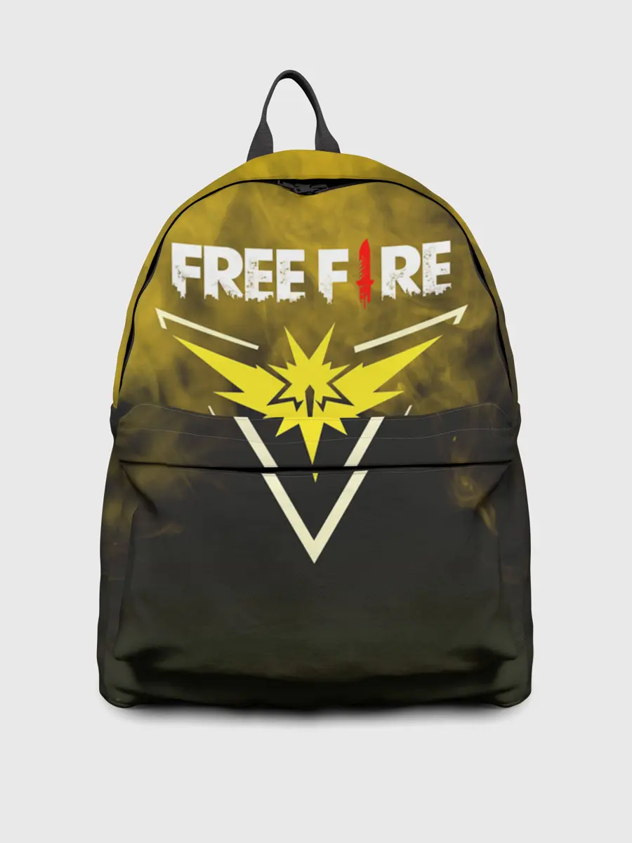 Рюкзак джинсовый / FREEFIRE | YELLOW SMOKE