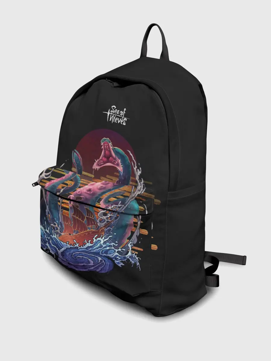 Рюкзак джинсовый / Обнимашки Кракена