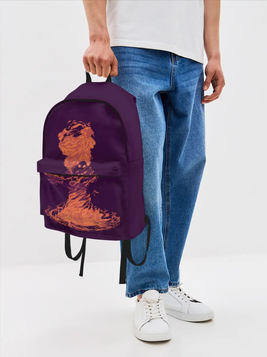 Рюкзак джинсовый / Pyro in fire