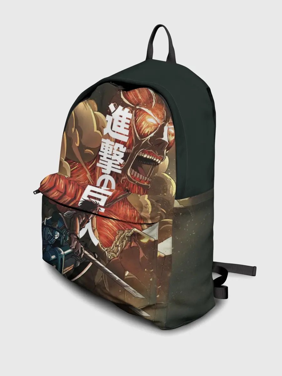 Рюкзак джинсовый / Shingeki No Kyojin. Леви Аккерман