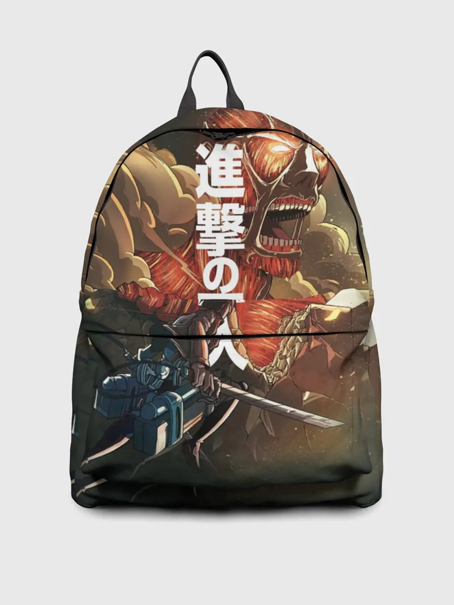 Рюкзак джинсовый / Shingeki No Kyojin. Леви Аккерман
