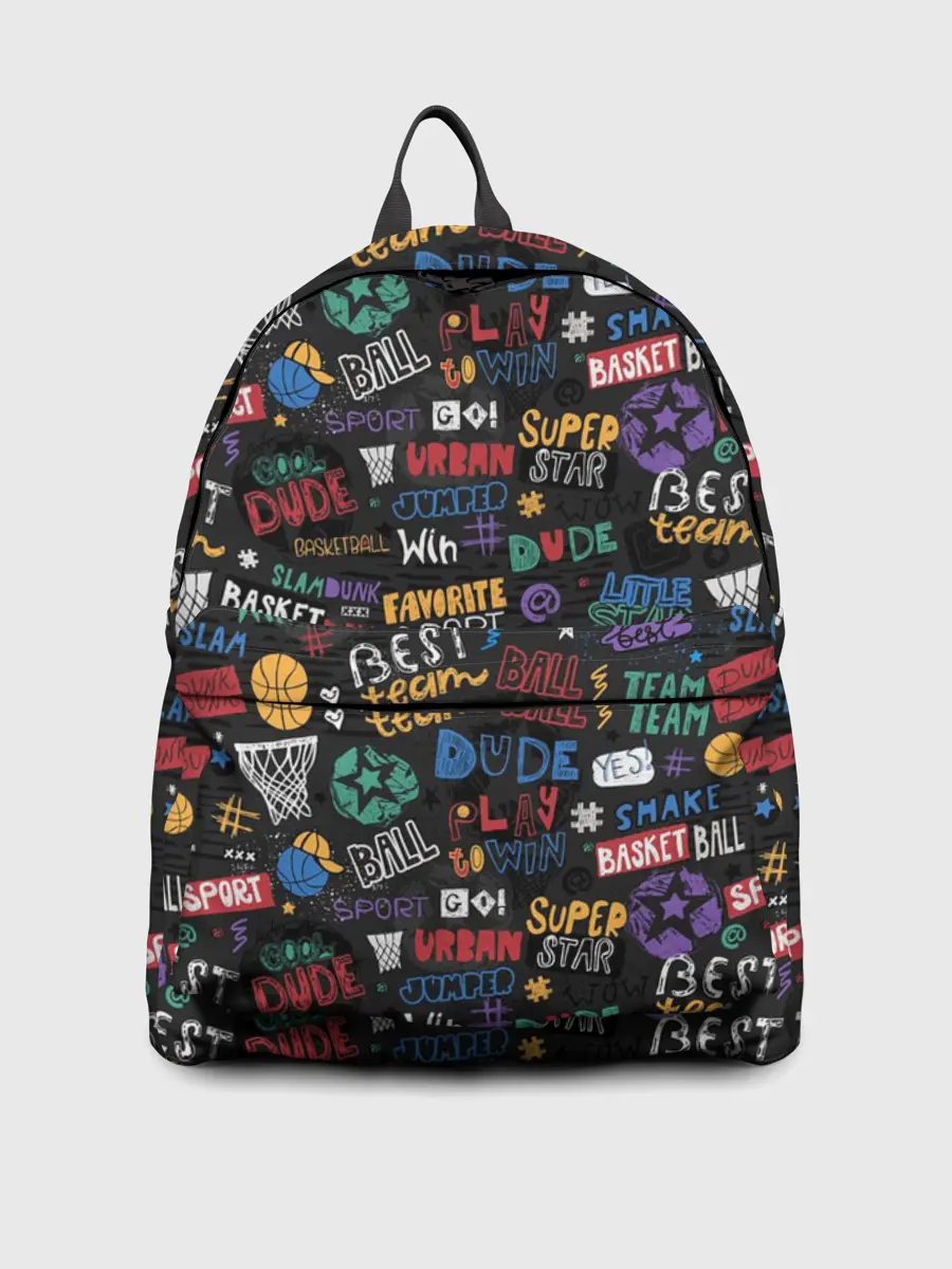 Рюкзак джинсовый / Баскетбол