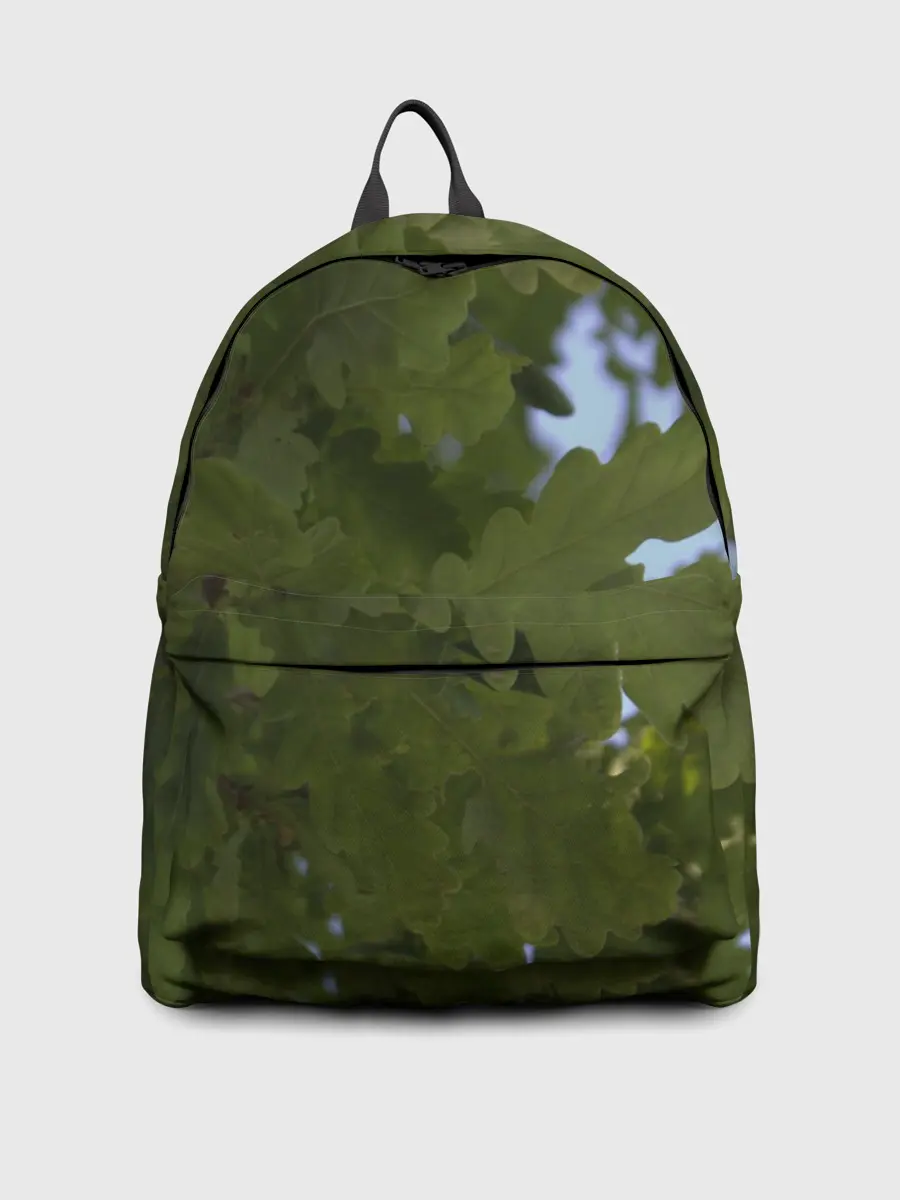 Рюкзак джинсовый / Летние дубы