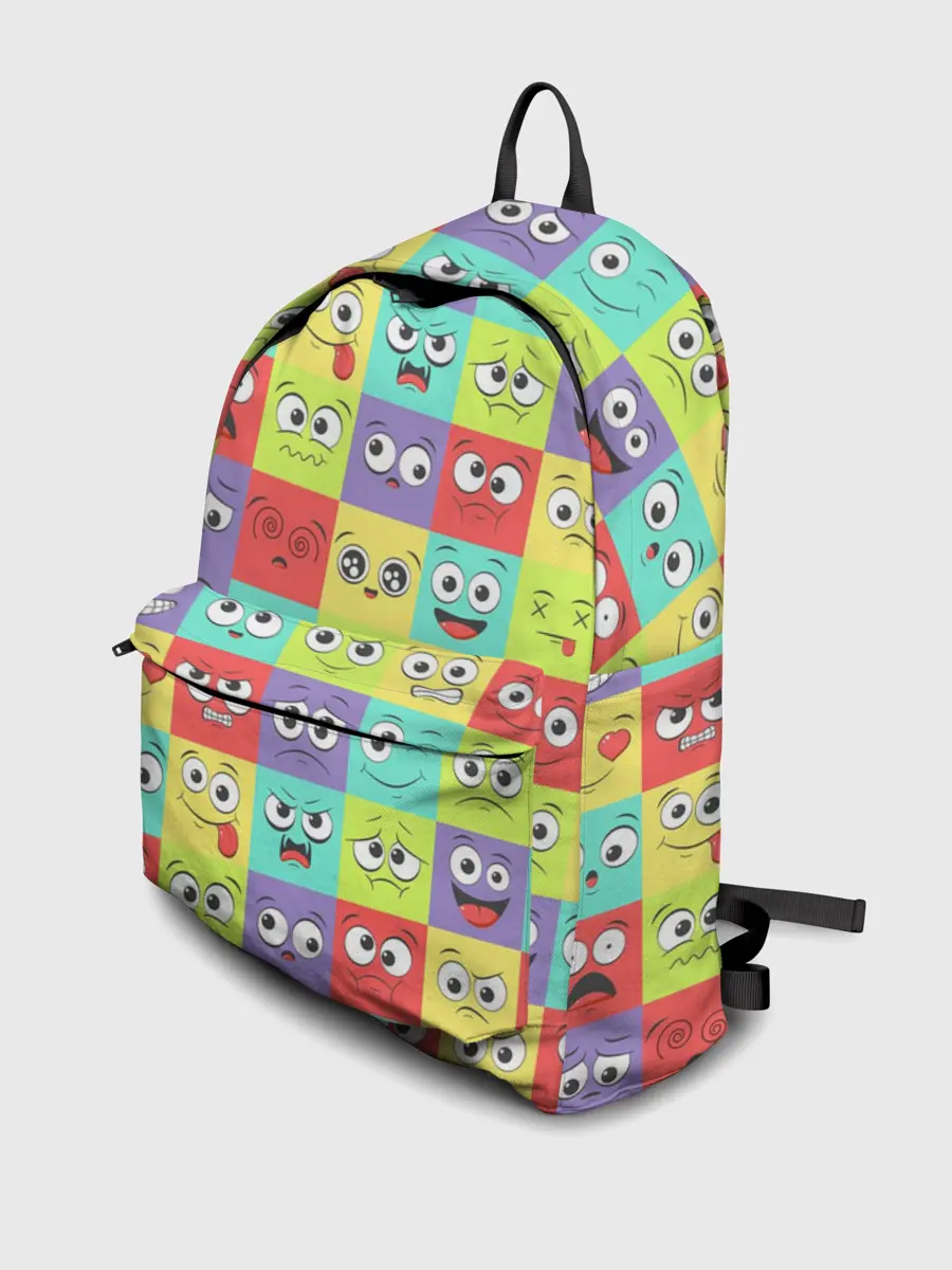 Рюкзак джинсовый / Эмоции