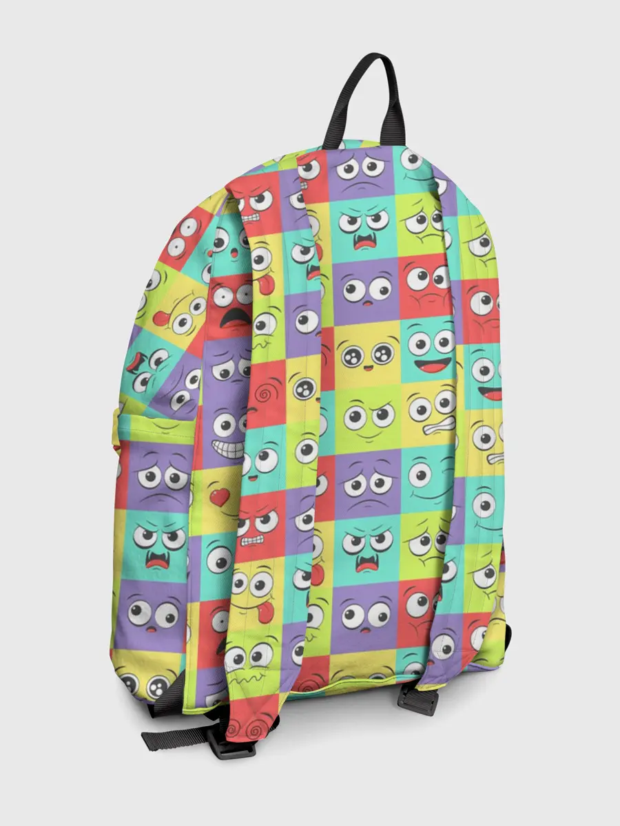 Рюкзак джинсовый / Эмоции