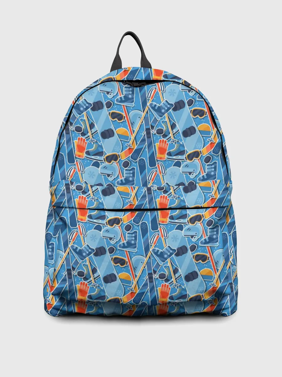 Рюкзак джинсовый / Зимние виды спорта