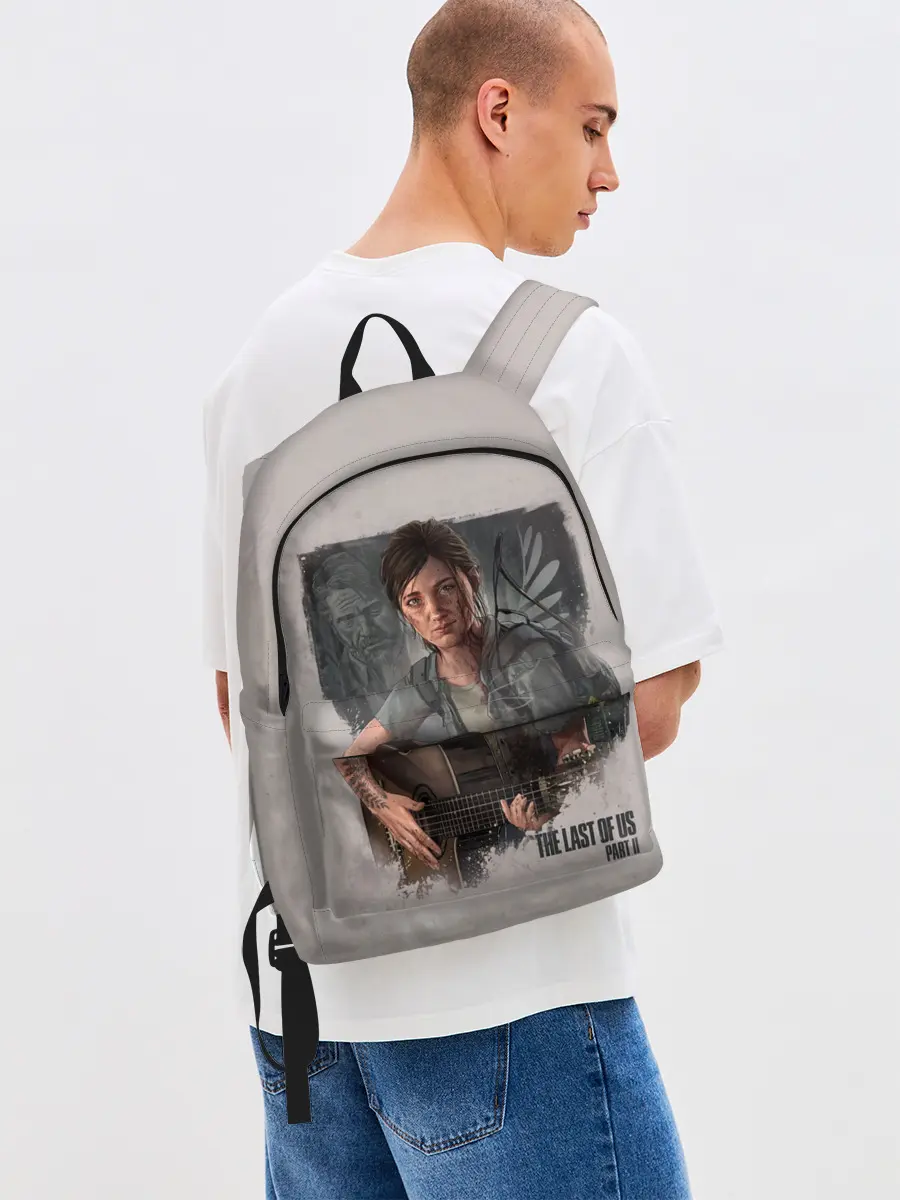 Рюкзак джинсовый / Элли с гитарой