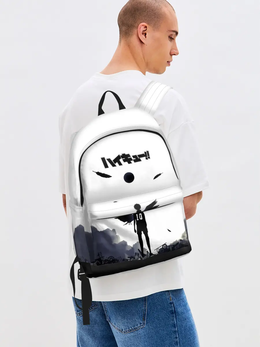 Рюкзак джинсовый / Шоё Хината эпичный сюжет