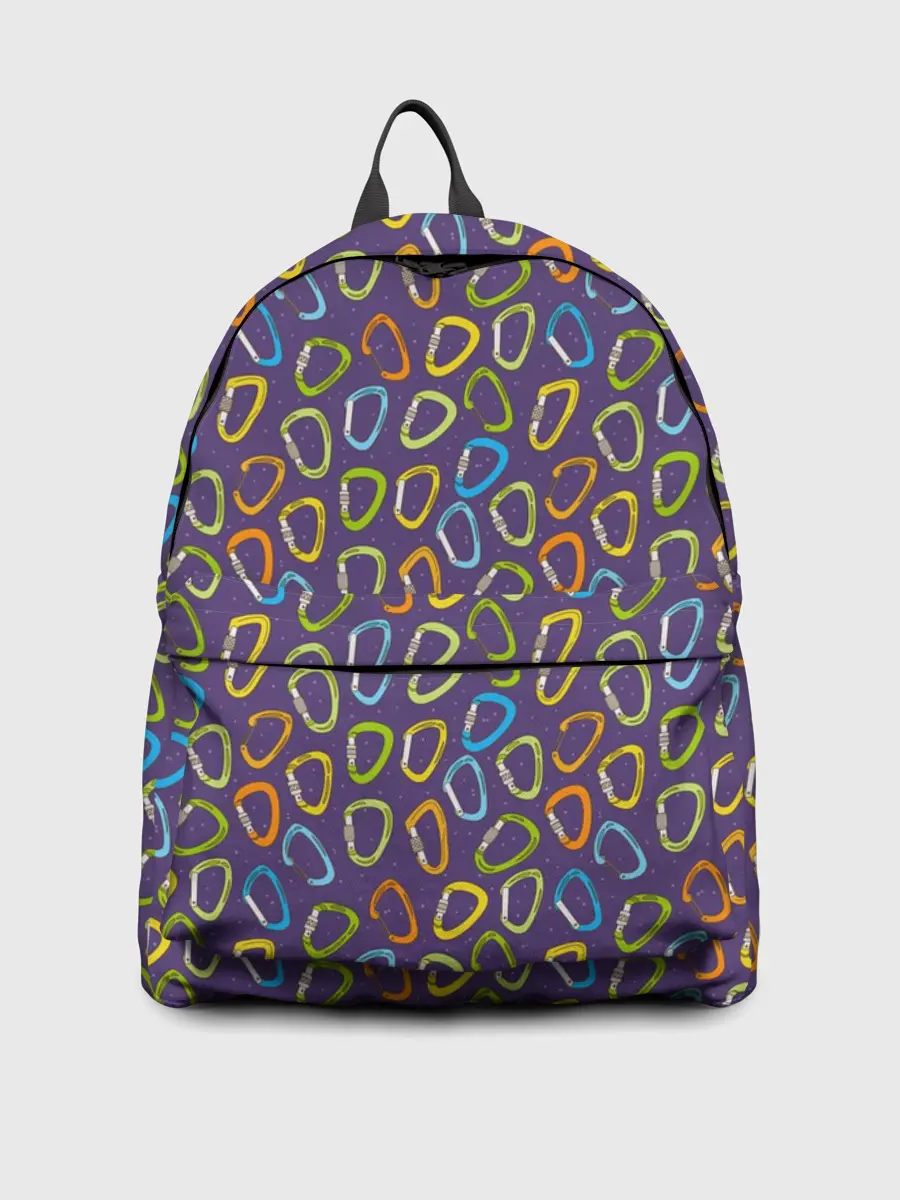 Рюкзак джинсовый / Карабины