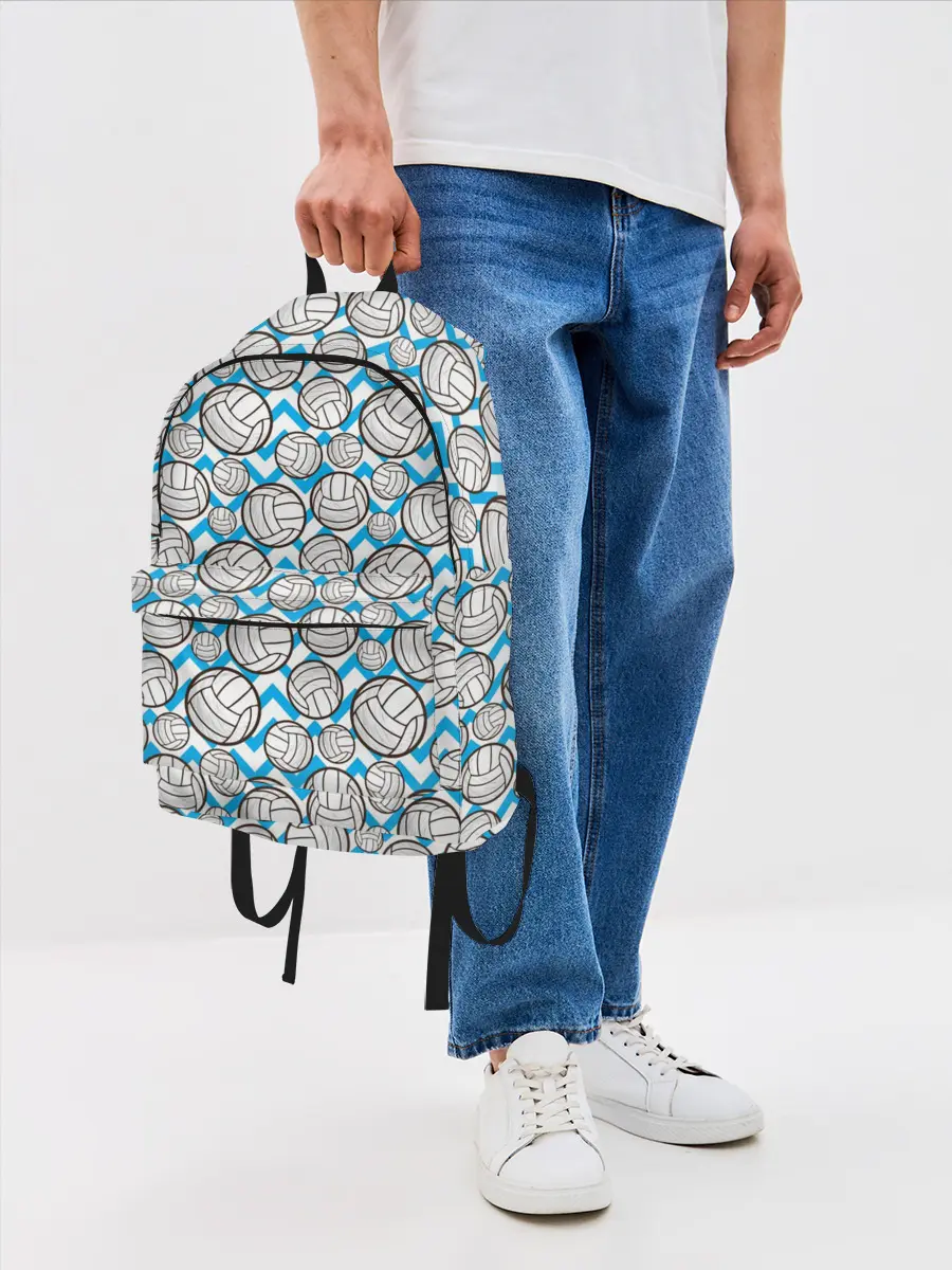 Рюкзак джинсовый / Волейбол