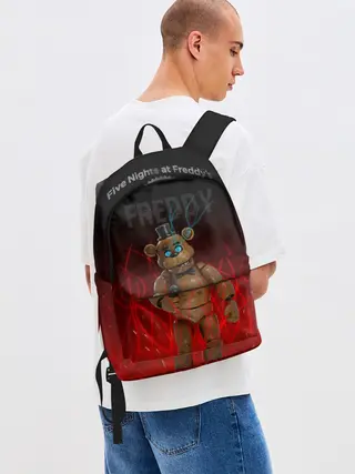 Рюкзак джинсовый / FNAF FREDDY