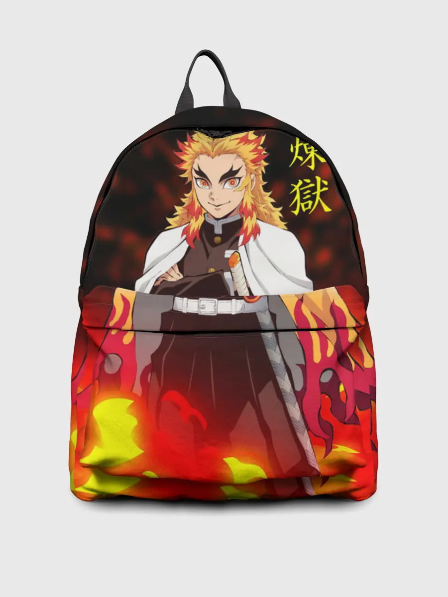 Рюкзак джинсовый / Кёджуро Ренгоку