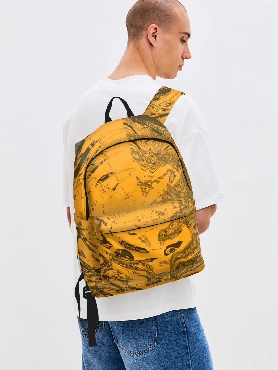 Рюкзак джинсовый / Сплющенная сфера