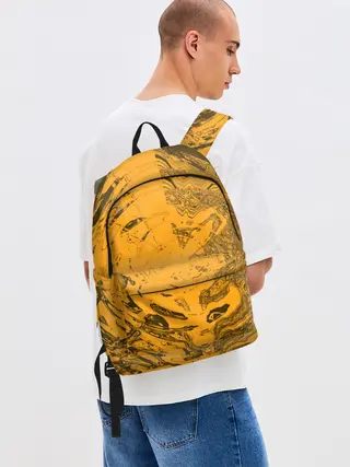 Рюкзак джинсовый / Сплющенная сфера