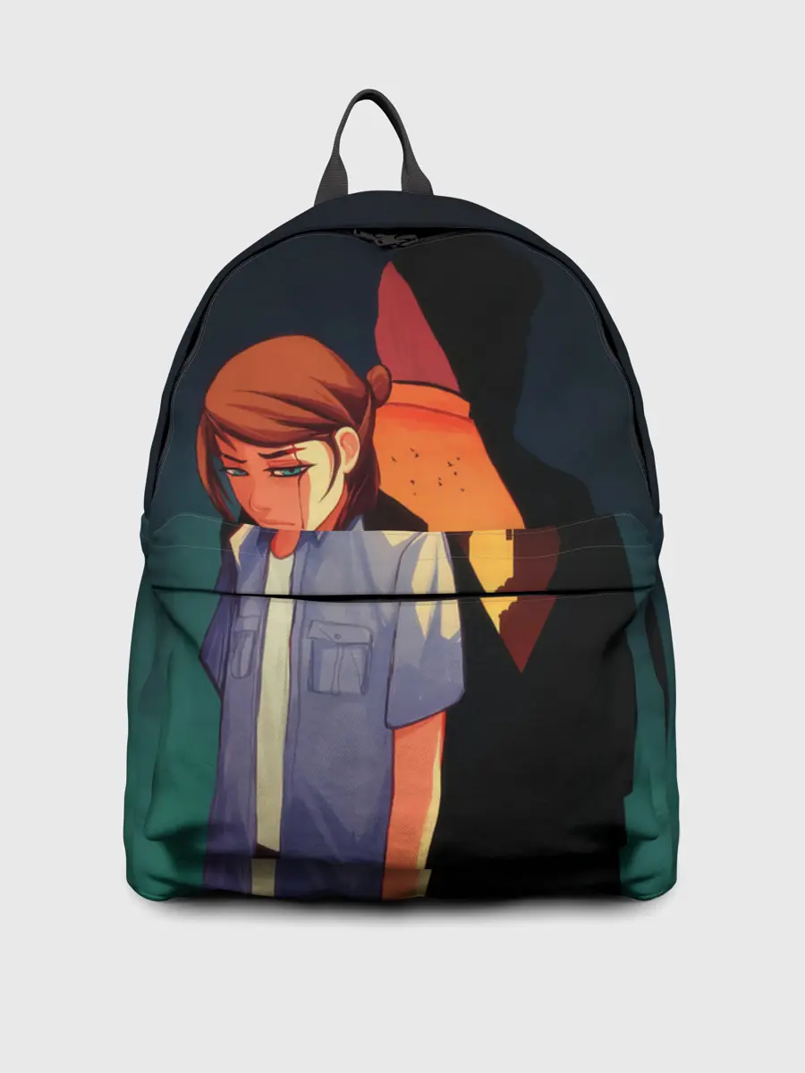 Рюкзак джинсовый / Анимационные Элли и Джоел