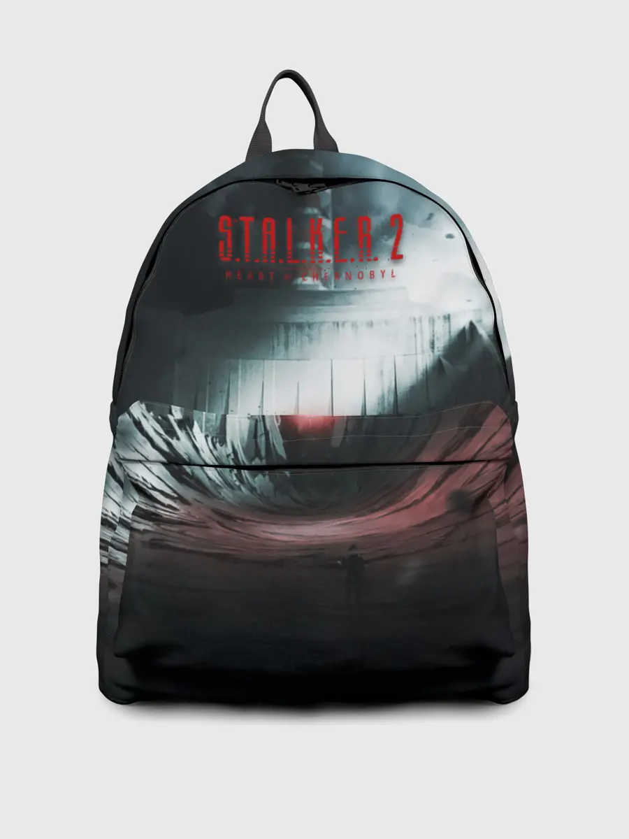 Рюкзак джинсовый / Сердце Чернобыля