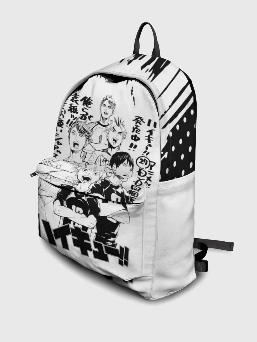 Рюкзак джинсовый / Старшая Карасуно | Академия Шираторизава