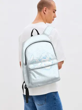 Рюкзак джинсовый / Blue Lil Peep