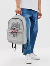 Рюкзак джинсовый / Череп Лил Пипа