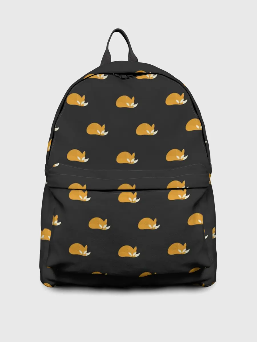 Рюкзак джинсовый / Лисы