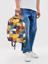 Рюкзак джинсовый / Геометрия